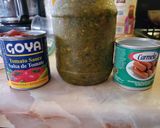 Foto del paso 1 de la receta: Arroz amarillo con salchichas