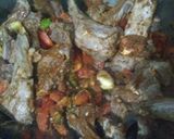 A picture of step 2 of Mutton Masala Chops.