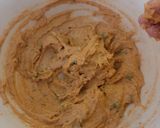 A picture of step 2 of Bread pakoda.