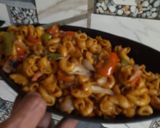 झटपट मैकरॉनी (jhatpat macaroni recipe in Hindi) रेसिपी चरण 4 फोटो