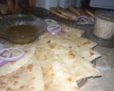 A picture of step 8 of Daal kachori or paratha.