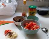 Foto langkah ke 1 dari resep Sambal ikan asin pete.