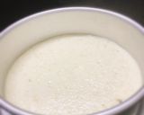 A picture of step 5 of Steamed layered sandesh with orange mousse.