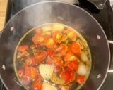 A picture of step 7 of Roasted Tomato and Bell Pepper Soup.