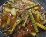 सहजन की सब्जी (sahjan ki sabzi recipe in Hindi) रेसिपी चरण 5 फोटो