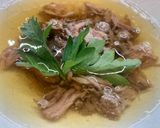 A picture of step 9 of Classic Consommé (Clarified Stock)! [Step 2 of 2].