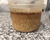 Foto del paso 1 de la receta: Desayuno cremoso de avena y café light. Súper diet!
