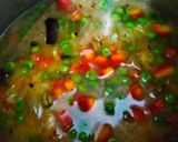 A picture of step 4 of Quick pulao in pressure cooker (one pot recipe).