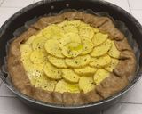 Foto del passaggio 6 della ricetta Galette integrale salata con patate