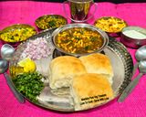 A picture of step 8 of Fiery Spicy Kolhapuri Puneri Misal Pav - The Pride Of Every Maharashtrian House & Street Food.