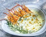 รูปขั้นตอนการทำที่ 4 ของ กุ้งผักโขมอบชีส (Baked prawns with spinach and cheese)