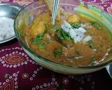 A picture of step 7 of Dum Aloo.