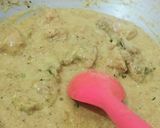 A picture of step 4 of Chicken Malai handi.