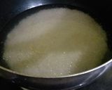 A picture of step 2 of Fried rice with shashlik.
