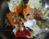 A picture of step 1 of Lauki kofta curry.