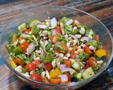 A picture of step 4 of Boiled Lobia Salad with Lemon Balsamic Dressing.