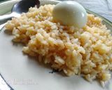 A picture of step 4 of Peppered rice.