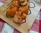 आलू भजिया (aloo bhajiya recipe in Hindi) रेसिपी चरण 3 फोटो