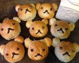 可愛的 Rilakkuma Bear Bread-拉拉熊麵包❤!!!食譜步驟40照片