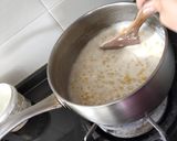 A picture of step 1 of Corn con Maja.
