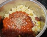 Foto del paso 6 de la receta: Radiatori de queso con chorizo y puerros