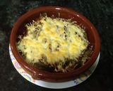 Foto del paso 17 de la receta Judías verdes con cebolla y jamón gratinadas