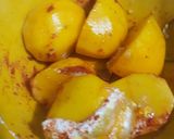 A picture of step 2 of Chicken khichda.