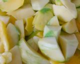 A picture of step 2 of Sweet mango pickle.