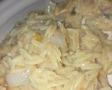 Foto del paso 4 de la receta: Orzo vegano con umeboshi y pelones 🍑