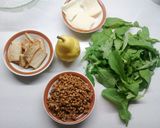 Foto del paso 1 de la receta: Ensalada de Rúcula y Pera