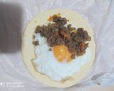 Foto del paso 3 de la receta: Arepa de huevo con Carne