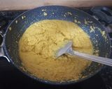 A picture of step 4 of Besan ki Barfi.