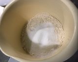 Une image de l'étape 3 de Gâteau « monstre » à la farine de châtaigne et jus de pêches de vigne.