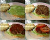 第一次做漢堡也可成功-牛肉漢堡的食譜步驟11照片
