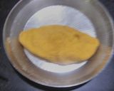 A picture of step 2 of Dal dhokli.