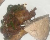 A picture of step 5 of Marinated kienyeji chicken.