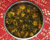 আলু মেথি (Aloo Methi recipe in Bengali) রেসিপি ধাপ - 4 ছবি