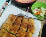 Foto langkah ke 8 dari resep Martabak telur teflon.