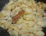 A picture of step 1 of Mini Apple & Pear Pie, Eggless.