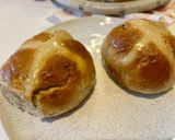 Hot cross bun, a nagypénteki keresztes kalács! recept fázis 9 fotója