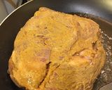 Foto del paso 1 de la receta: Bondiola de cerdo a la mostaza con puré de manzana y puré de papas