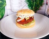 Une image de l'étape 5 de Burger aux légumes verts 😋.