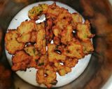A picture of step 5 of Cabbage vada.