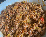 Foto del paso 3 de la receta: Pastel de carne, puerro y patata