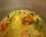 A picture of step 5 of Mix vegetables kurma / healthy kurma for kids.