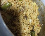 A picture of step 3 of Mutton Karahi akni.