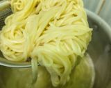 Foto langkah ke 4 dari resep Spaghetti Wow Carbonara Topping Ayam Bombay.