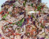 A picture of step 7 of Veg Manchurian fried Rice.