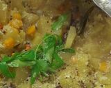 A picture of step 8 of Lauki (bottle gourd) kootu.