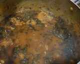 A picture of step 7 of Bitter leaf soup.